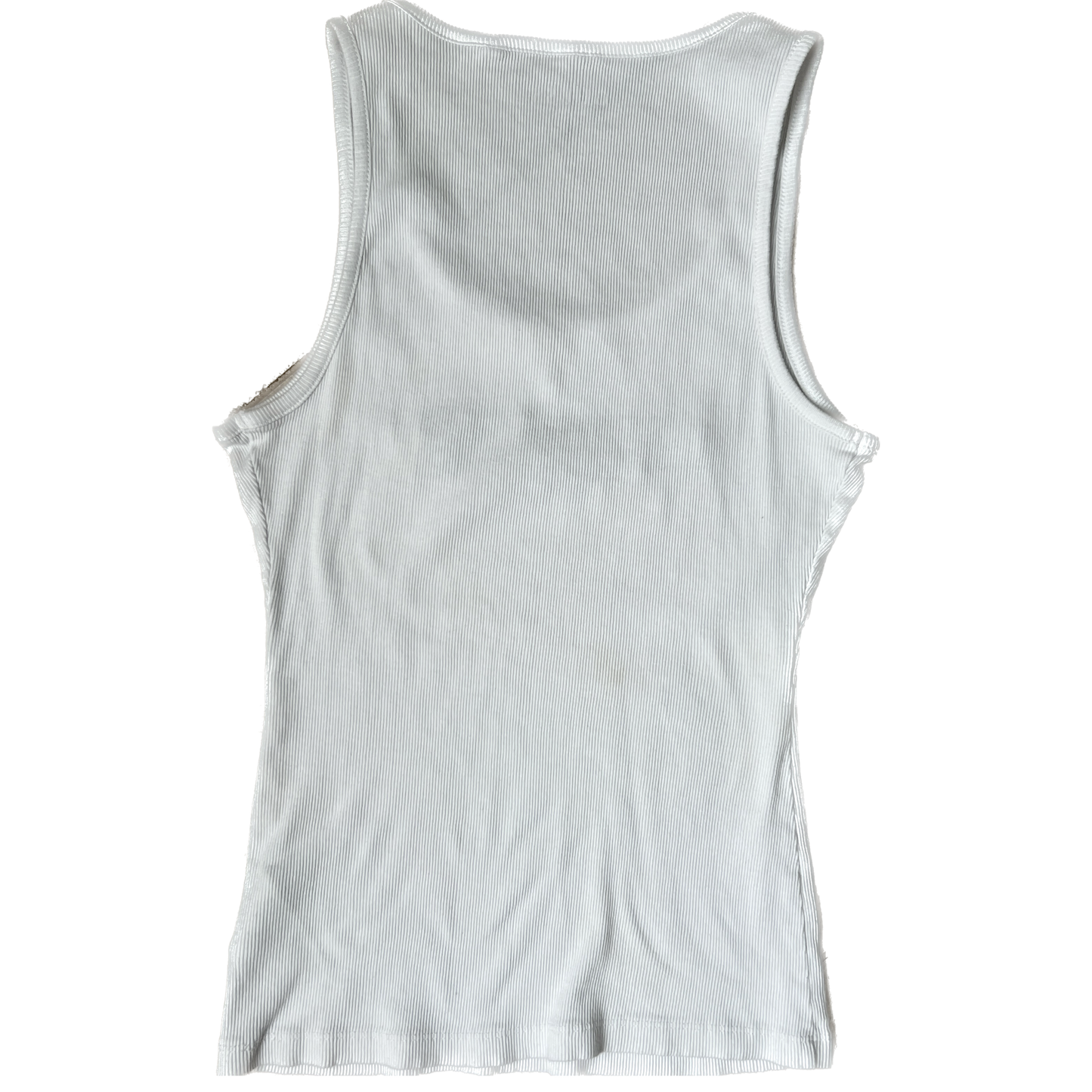 White Guess Tank with Beading